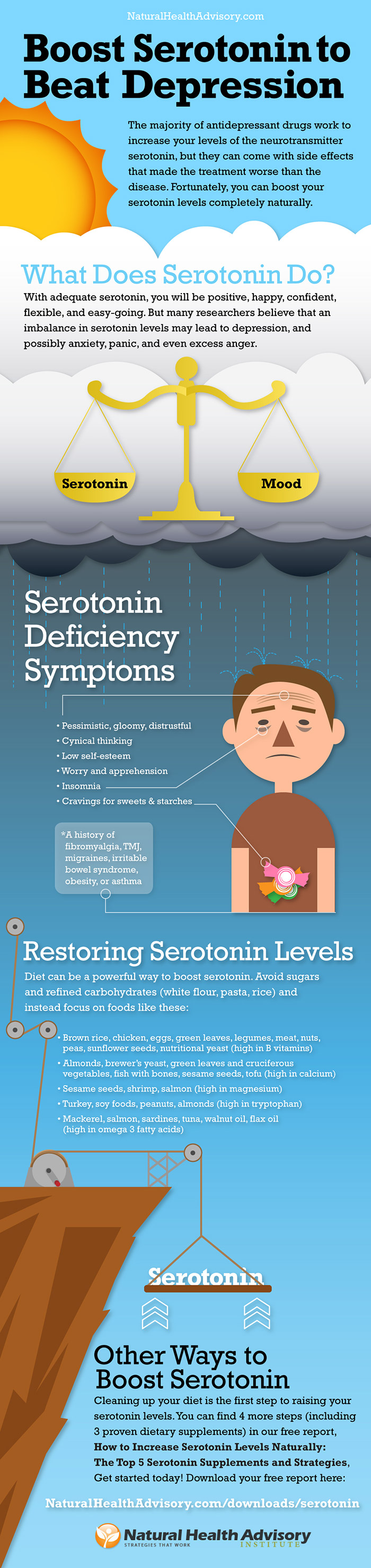 How to Boost Serotonin to Beat Depression